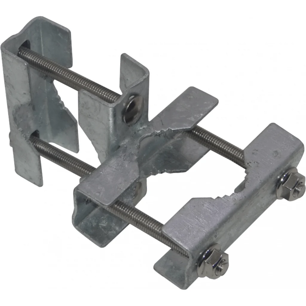 Imagen 1 de Abrazadera Horizontal-Vertical Galvanizada Hasta-2-Pulgadas