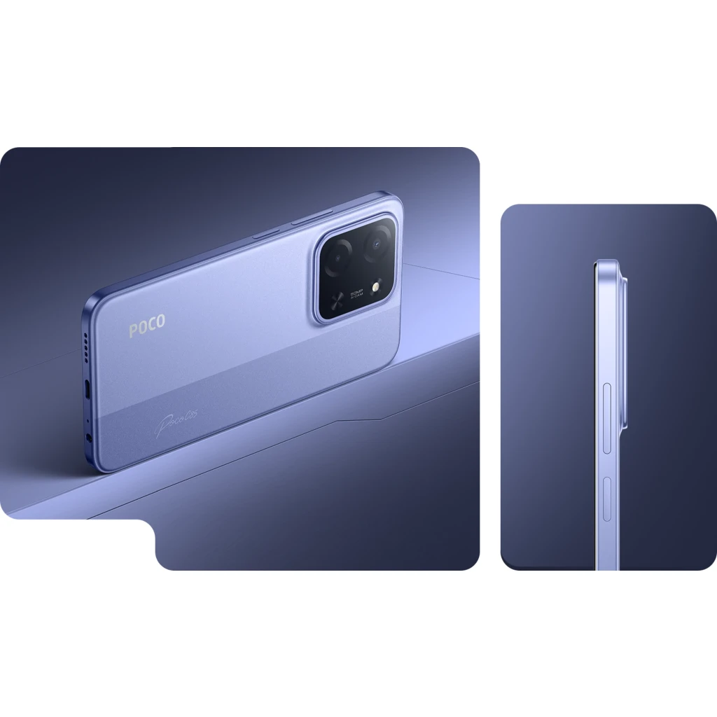 Imagen 4 de Xiaomi POCO C85 - Smartphone - HyperOS 3 - 128 GB - Purple - Touch