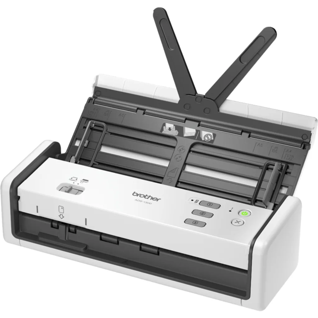 Imagen 6 de Escáner de Escritorio Brother ADS1300, 30ppm 60ipm ADF USB-C USB2.0 Host