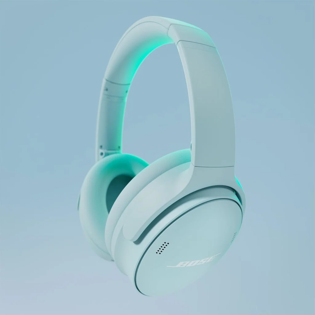 Imagen 1 de Audífonos Inalámbricos Bose QuietComfort OverEar Canc ruido Mic Bt Piedra Azul L