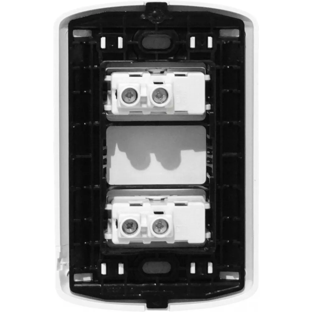 BTICINO Modus 2-interruptor-10A Unipolar-915 c/Base/Tapa Blanca Armado