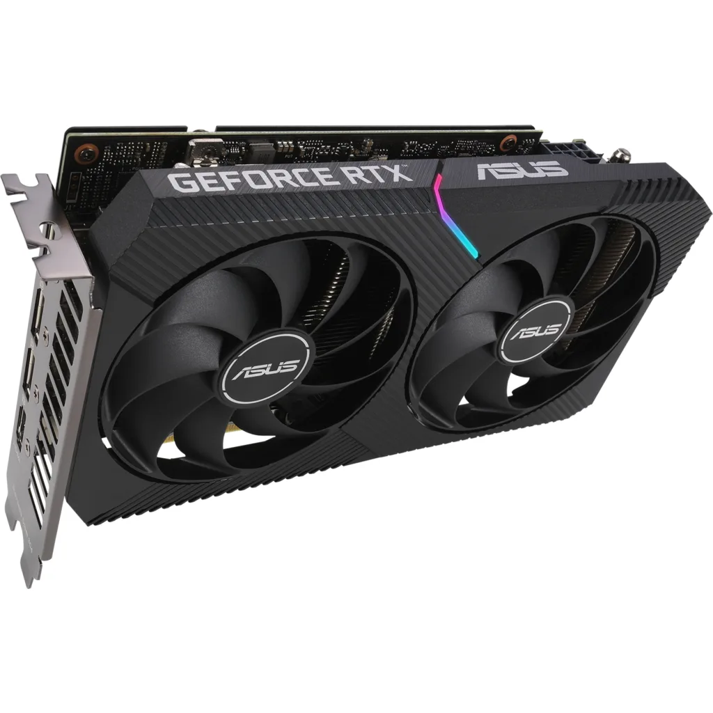 Imagen 8 de Tarjeta de Video Asus Dual GF-RTX3060-O12G-V2 12GB GDDR6 PCIe4.0 3*DP HDMI ATX