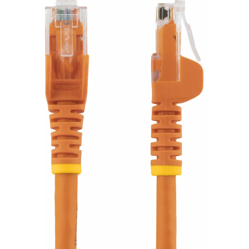 Imagen 1 de 3m Orange Snagless UTP Cat6 Patch Cable