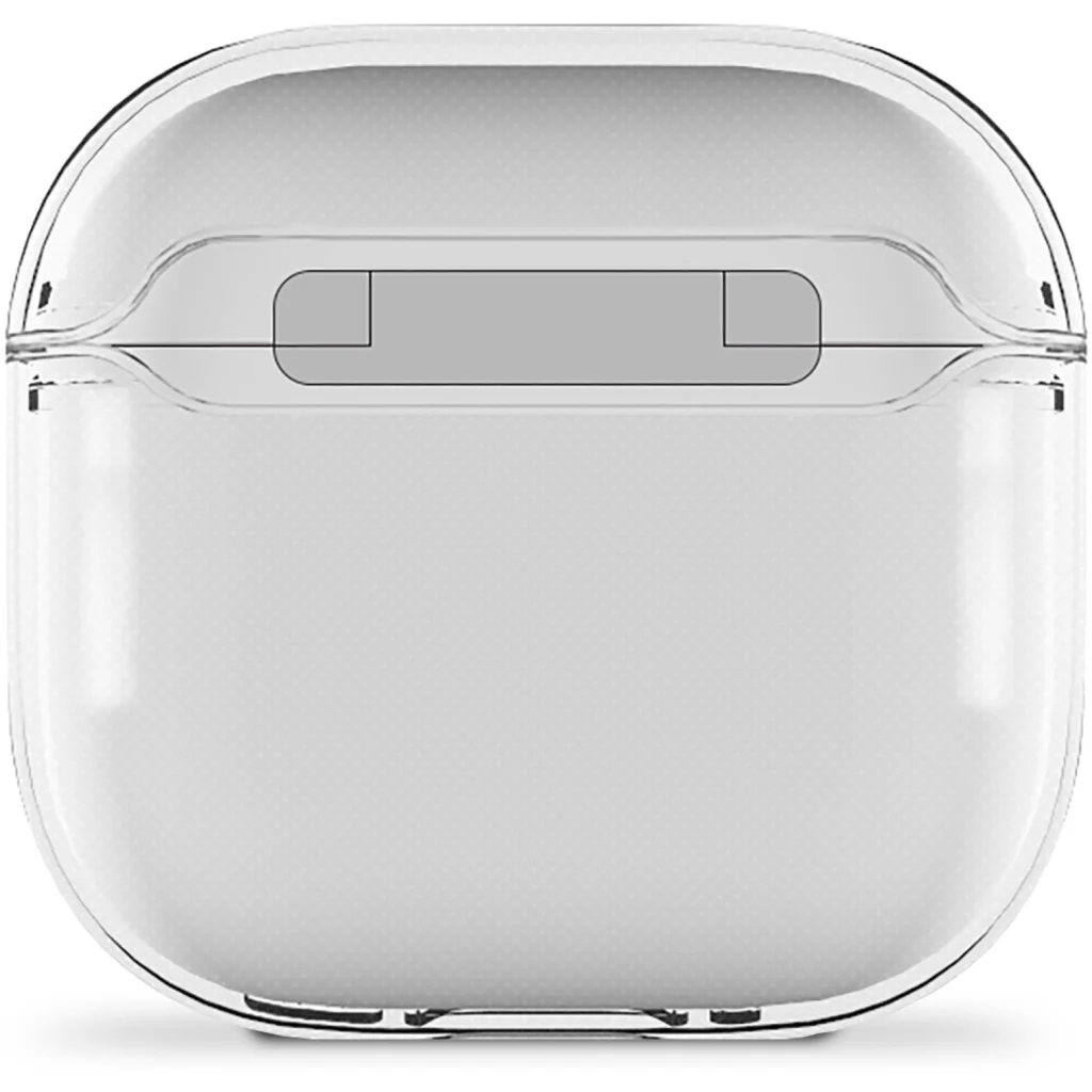 Imagen 1 de Funda silicona AirCase Pro para Airpods 4 Gen Decoded transparente