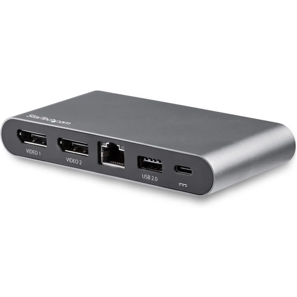 Docking Station StarTech Host USB-C, 4K 2*DP USB2.0 USB-A3.0 USB-C LAN p/2 Monit