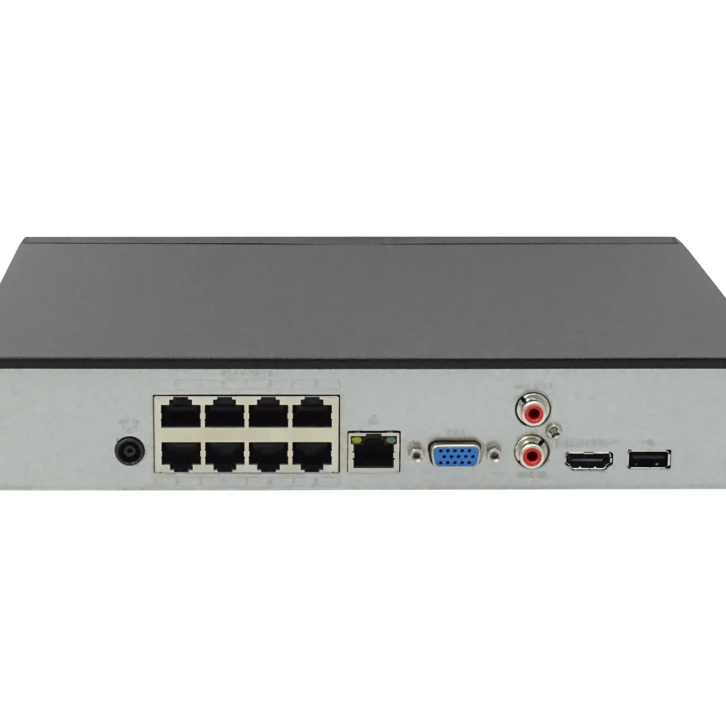 Imagen 3 de DAHUA NVR 16-IP 8-PoE 5mp H.264 HDMI VGA 2-USB 1xSATA6TB 2RCA SMA