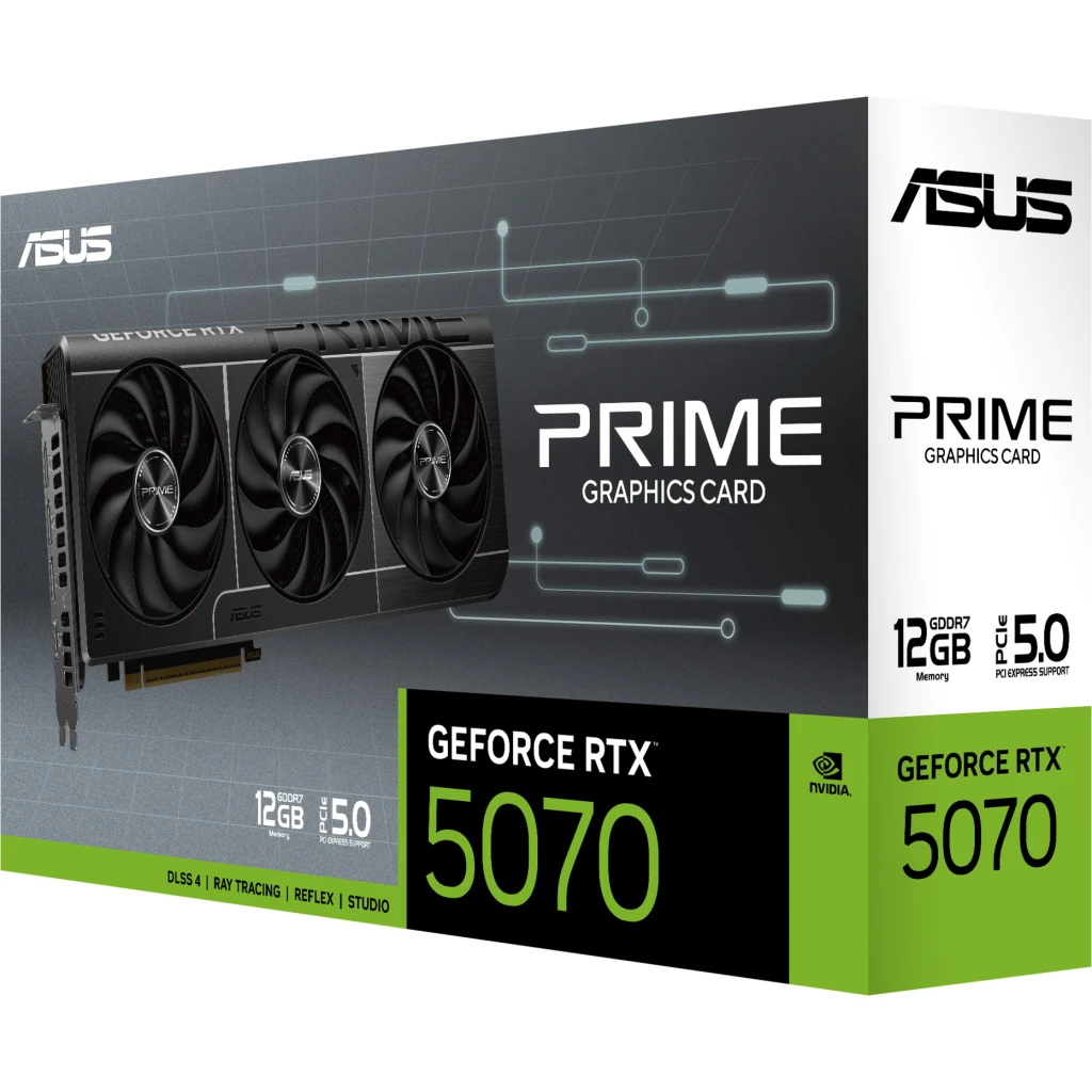 Imagen 11 de Tarjeta de Video Asus Prime GF-RTX5070 12G 12GB GDDR7 HDMI DP SFF Ready 2.5 Slot