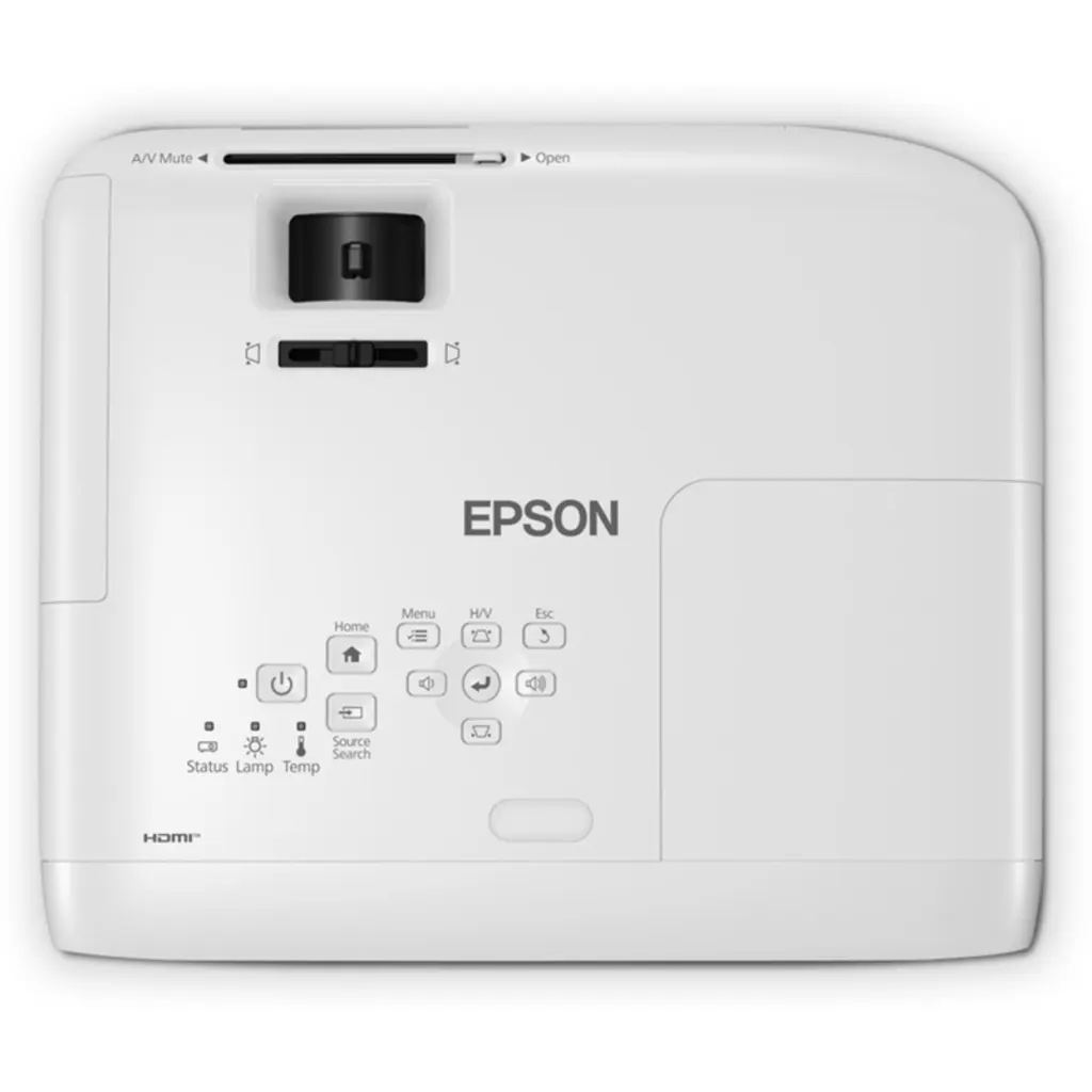 Imagen 2 de Proyector Epson PowerLite E24 3600 Lúm. XGA 3LCD HDMI USB Altavoz 300 Pulgadas