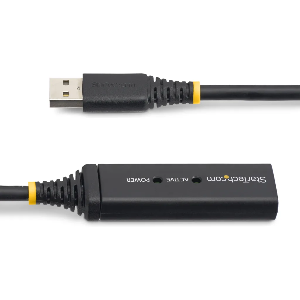 Imagen 2 de Cable Extensión USB 2.0 Tipo-A M/H 5mt  Activo Negro - StarTech