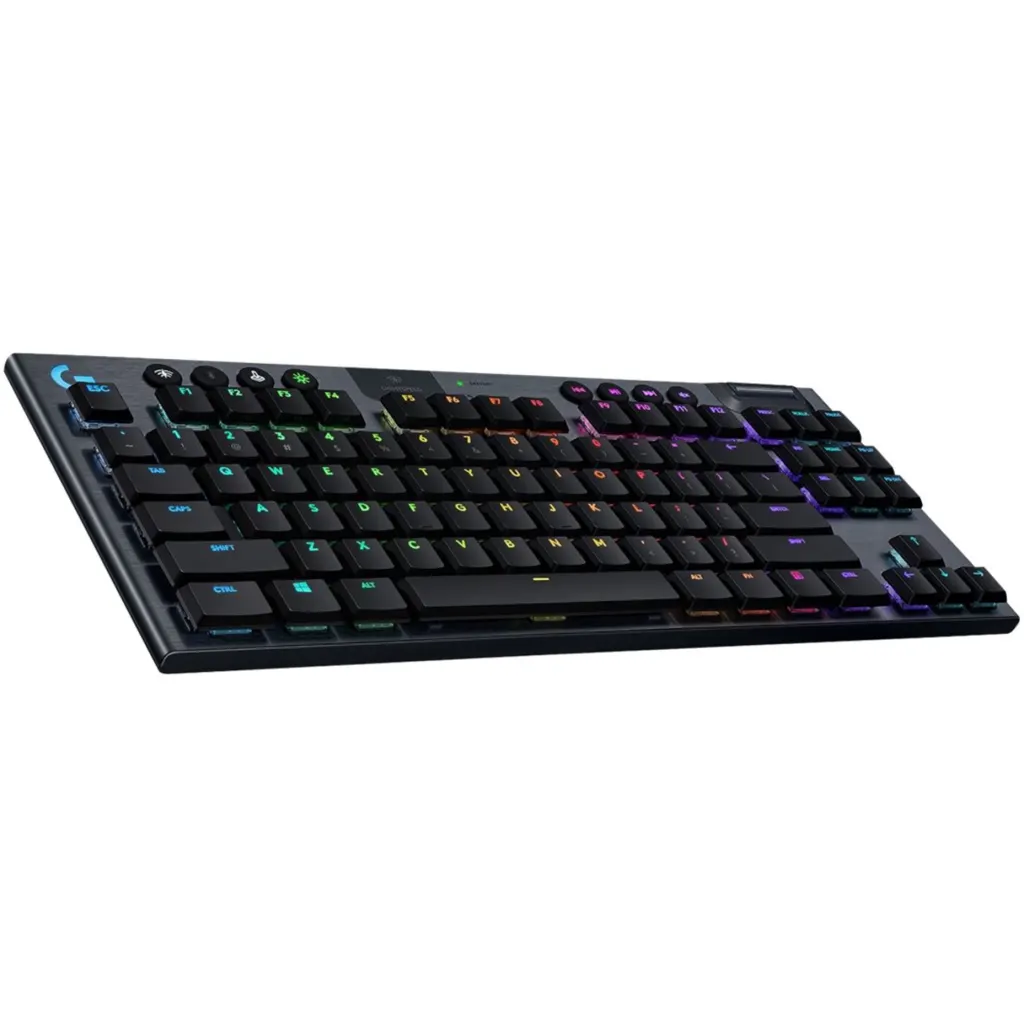 Imagen 7 de Teclado Gamer Inalámbrico Logitech G915 TKL LightSpeed RGB Switch GL Táctil Ingl
