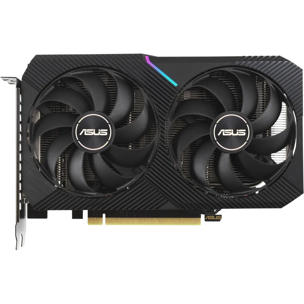 Tarjeta de Video Asus Dual GF-RTX3060-O12G-V2 12GB GDDR6 PCIe4.0 3*DP HDMI ATX