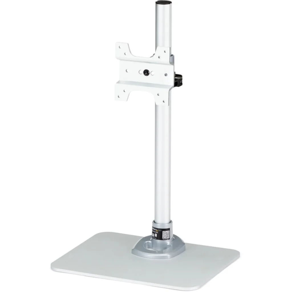 Soporte de Escritorio c/Base para 1 Monitor hasta 34" 14kg Ajst altura Rota/Incl