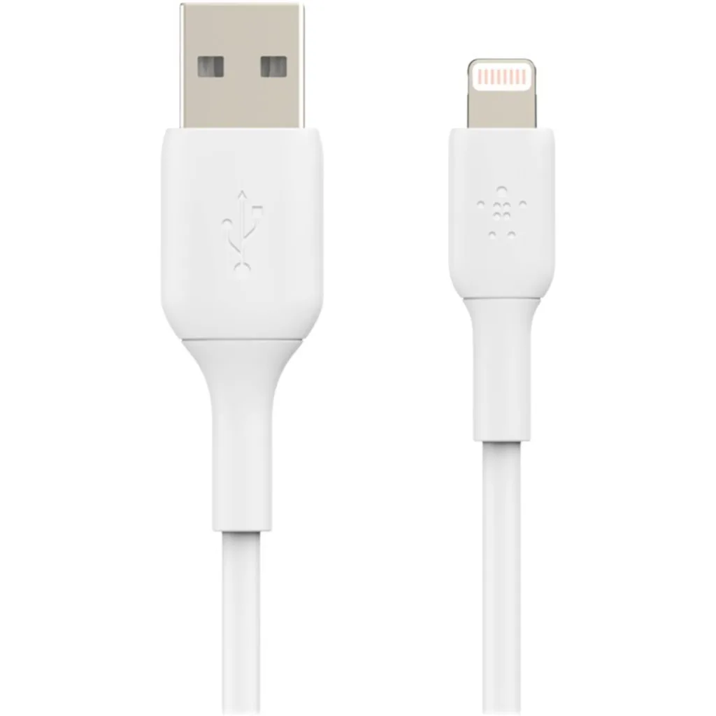 Imagen 4 de Belkin BOOST CHARGE - Cable Lightning - Lightning (M) a USB (M) - 1 m - blanco - para Apple 10.5-inch iPad Pro; 12.9-inch iPad Pro (2nd generation); iPhone 11, 11 Pro, 11 Pro Max, 8, XR, XS, XS Max