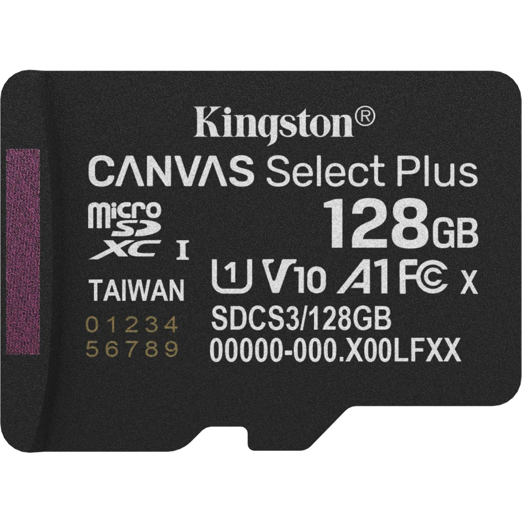 Imagen 2 de Memoria microSDHC 128GB Kingston Canvas Select Lec 150MB/s
