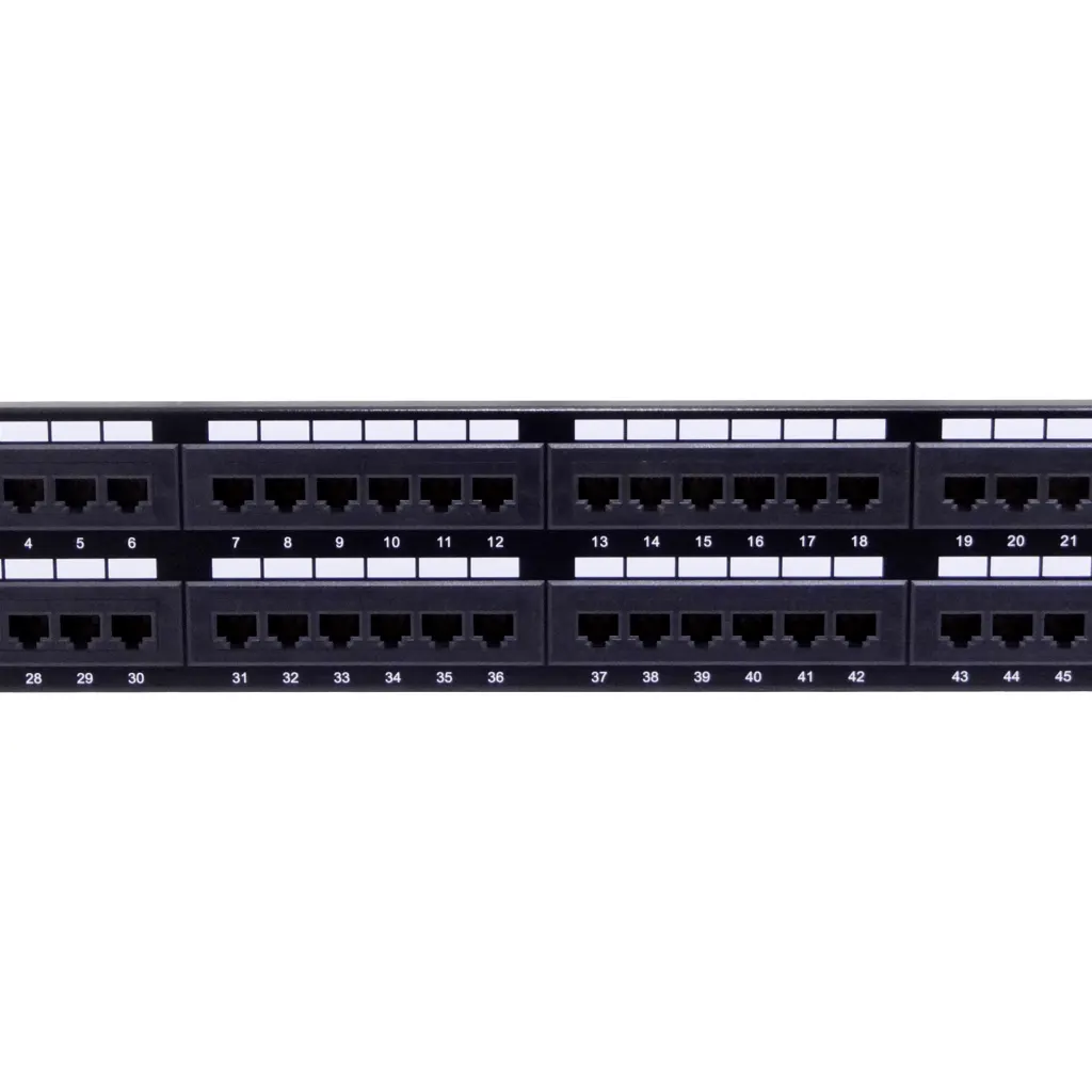 Imagen 1 de Patch Panel Linkmade 48-RJ45 Cat6 UTP 2U Certific UL