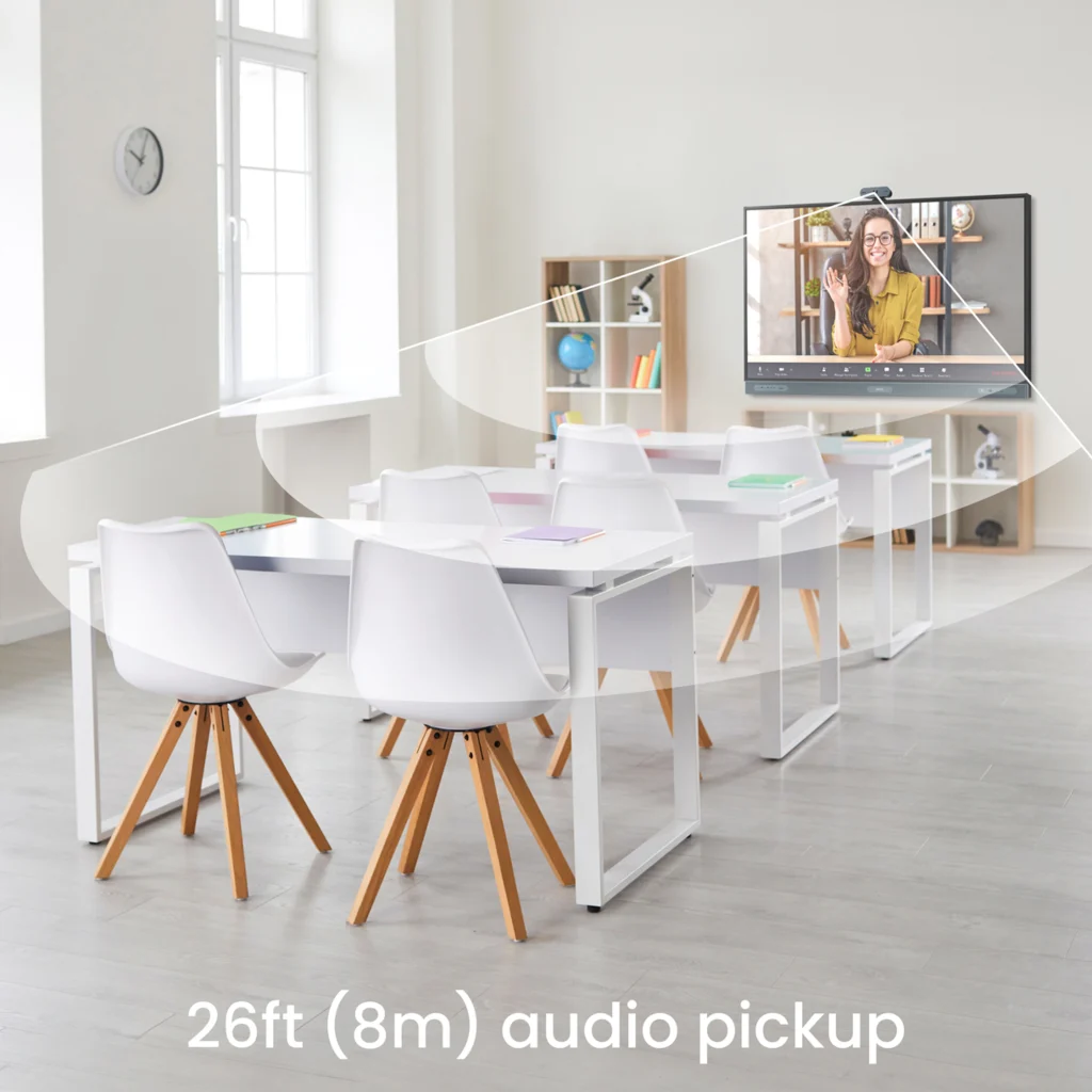 Imagen 14 de CAM BENQ DV01K  4K 8MP USB C IA WEB