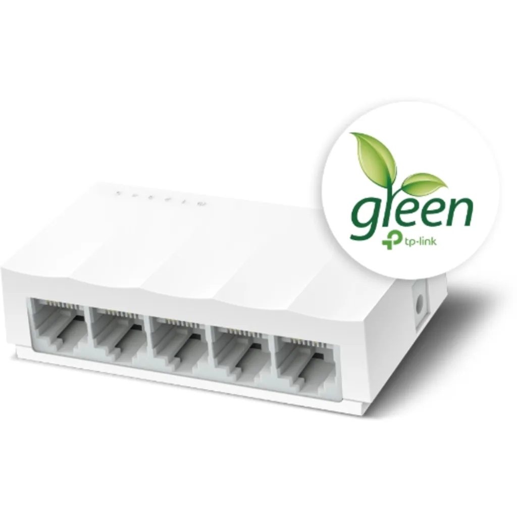 Imagen 1 de TP-link LS1005 LiteWave 5-Port 10/100 Mbps Desktop Switch PO