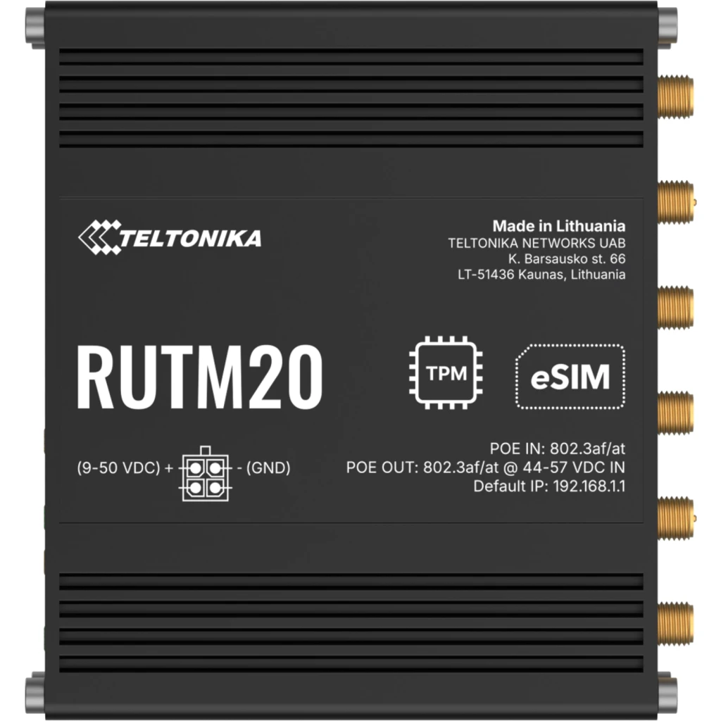 Imagen 2 de RUTM20 es un router 5G global ultracompacto disenado para soluciones de IoT e II