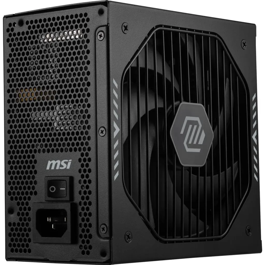 Imagen 2 de Fuente de Poder MSI MAG A1000GLS PCIE5 1000W Full Modular 80 Plus Gold ATX 