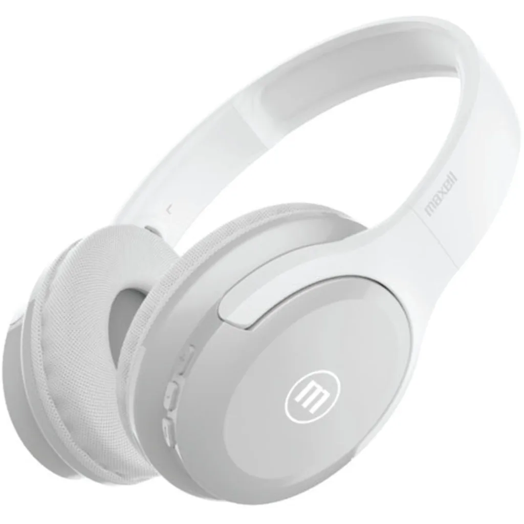 Audifonos Bluetooth De Copa Mediana Maxell Hp-Bt200Flywhite