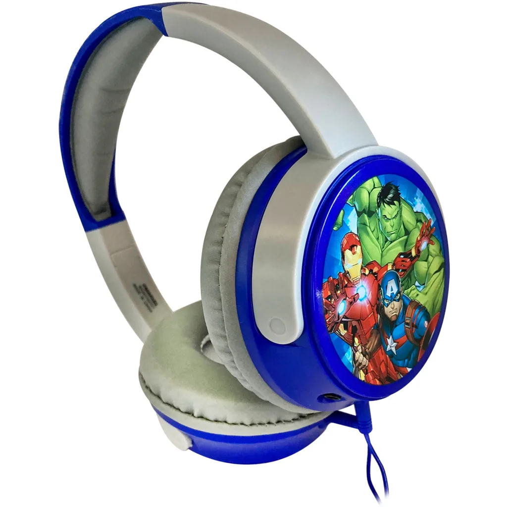 Imagen 1 de Disney Avengers Headphone - Gris / Azul (LFH13043-NOC-ESP-6)