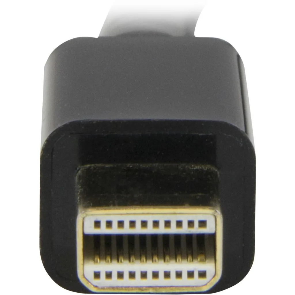 Imagen 1 de Cable Adaptador Mini DisplayPort a HDMI, Ultra HD 4K 2 mt Color Negro Pasivo