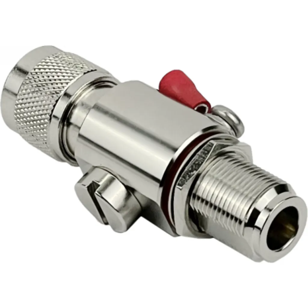 Protector Pararrayo 5-6GHz N-M N-H IP67 Largo-70mm Sobretension