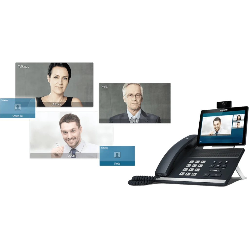 Imagen 6 de Yealink Video telefono IP Wifi de hasta 16 cuentas SIP. 8 pulgadas 1280*800 pixe