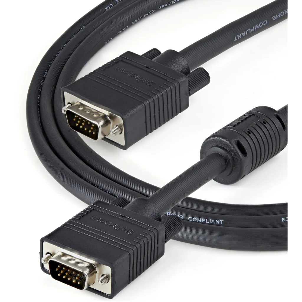 Imagen 3 de Cable VGA M/M Alta Resolución Longitud 3 metros Negro StarTech 