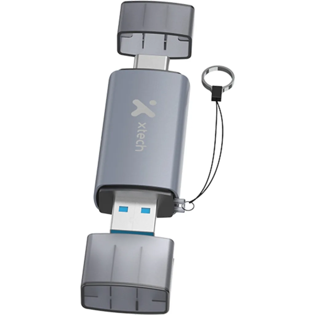 Imagen 5 de Lector de Tarjetas Xtech XTC-581, SD, MicroSD, Conexión USB 3.0, USB-C