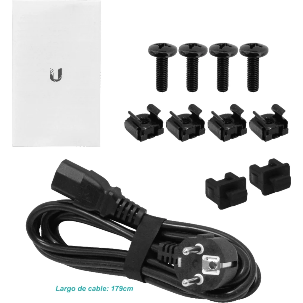 Imagen 1 de Switch Ubiquiti ES24-250W 200W-tot 24-1000-PoE24/48af/52at 2-SFP Admin-L3 DHCP