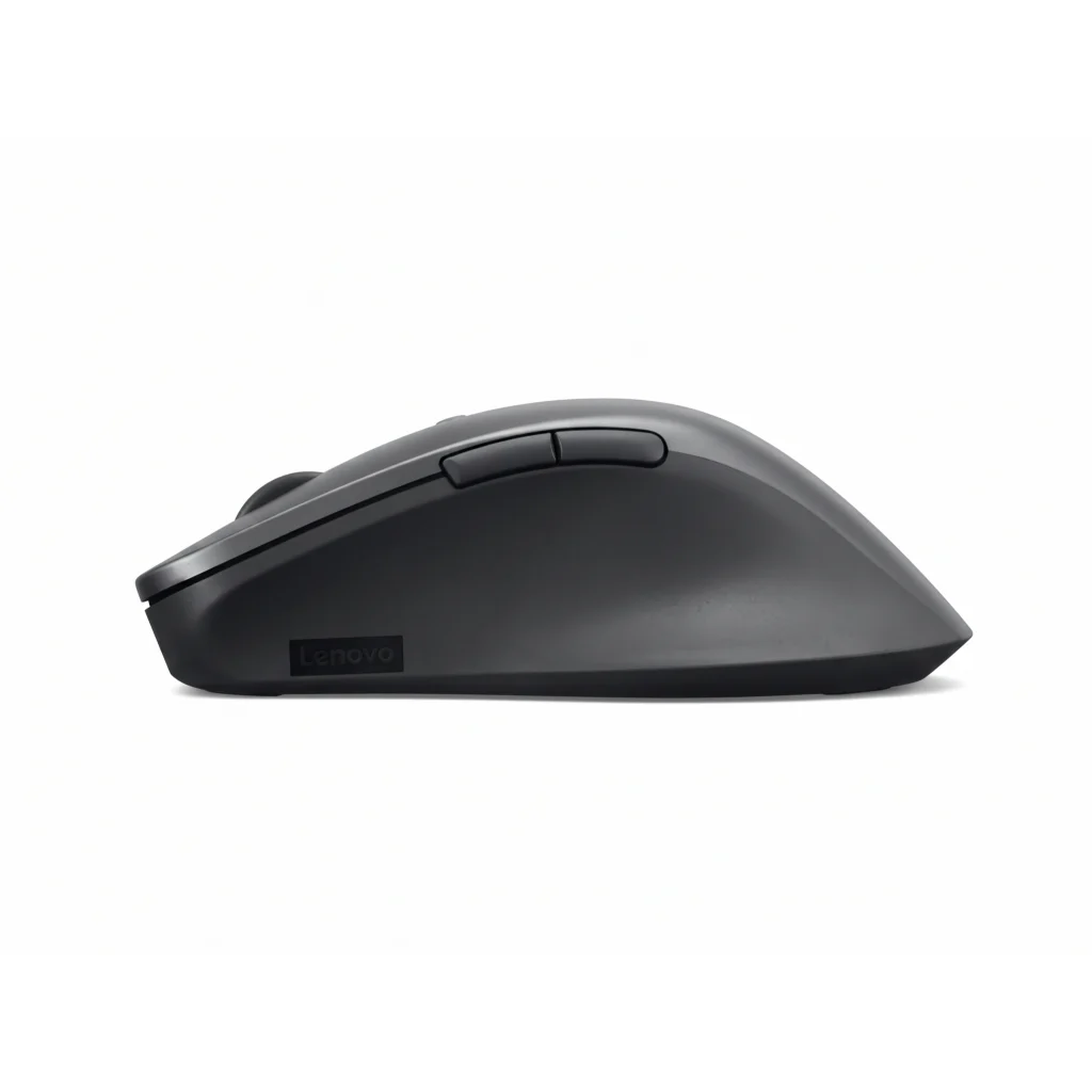 Imagen 6 de Mouse Inalámbrico Lenovo Profesional Óptico 4000DPI Recargable 6 Botone BT Gris
