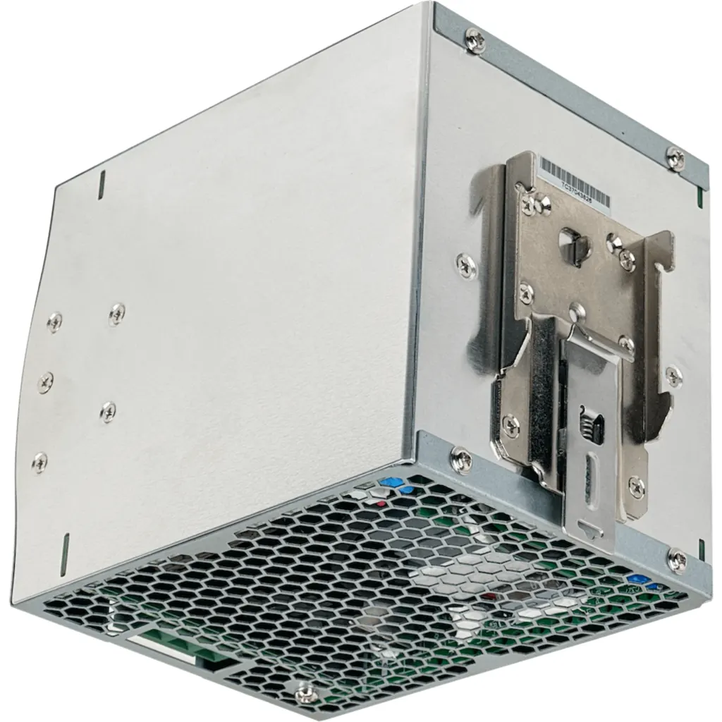 Imagen 2 de MEANWELL 24VDC 960W 40A Ajustable Ancho-110mm Riel-DIN Fuente-Poder