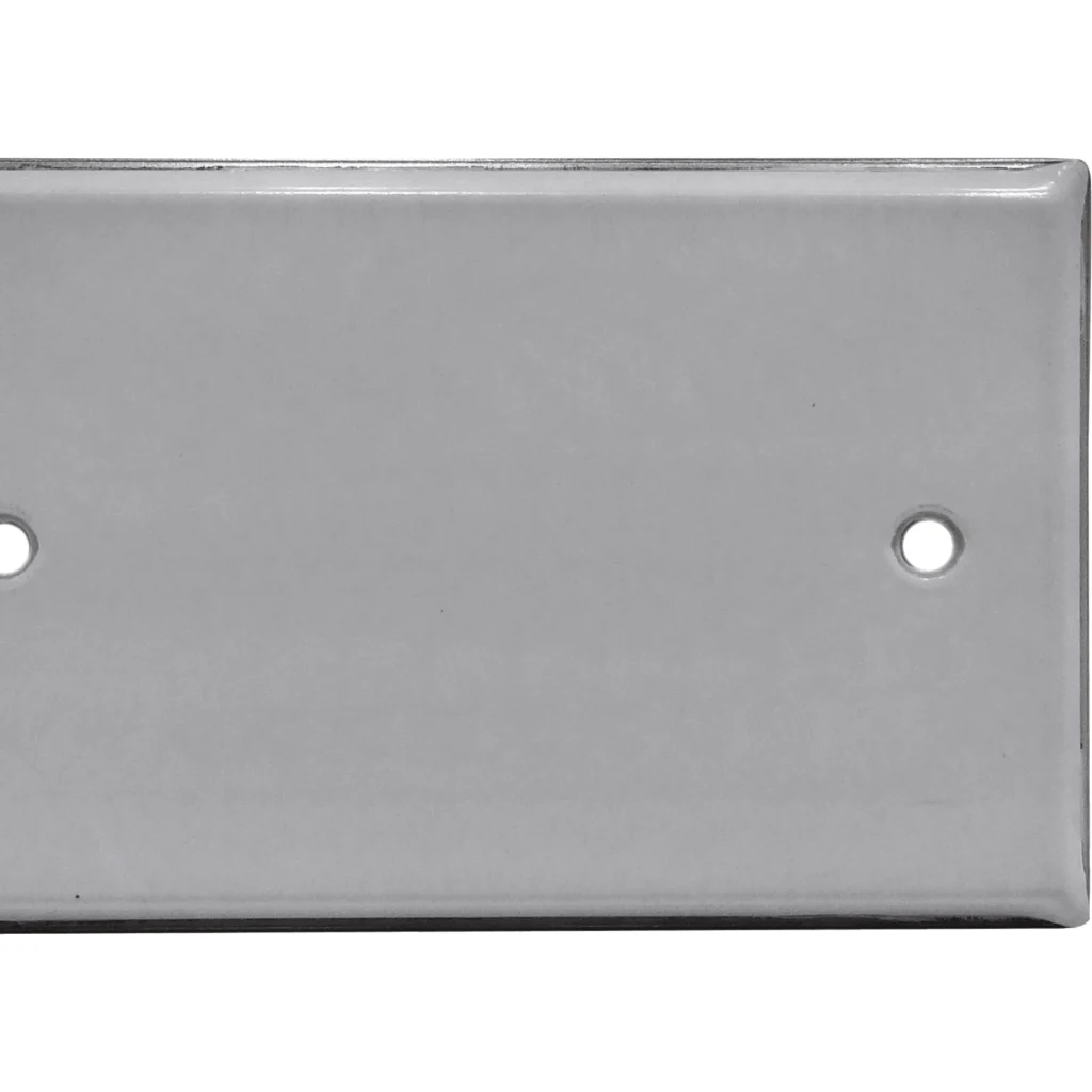 Imagen 1 de LINKMADE CIEGO FACEPLATE METALICO 70x114mm