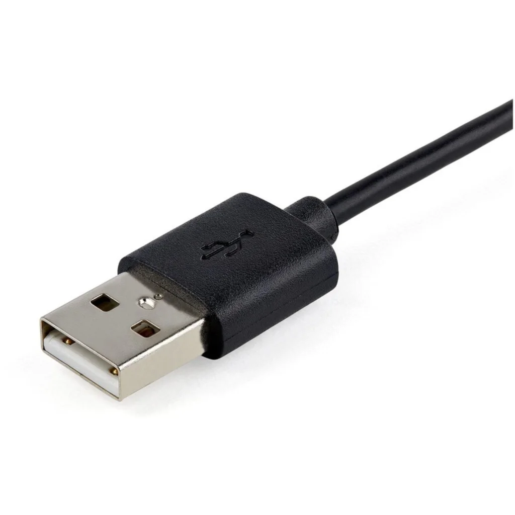 Imagen 3 de Cable StarTech USB 2.0 A Macho a USB 2.0 Type-C Macho en angulo. 1mt Negro