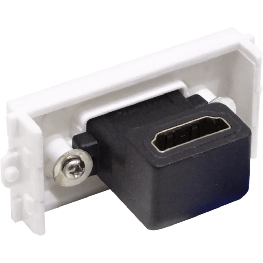 Imagen 1 de MODULO HDMI 90º VERTICAL ARRIBA HEMBRA-HEMBRA P/MULTIMEDIA