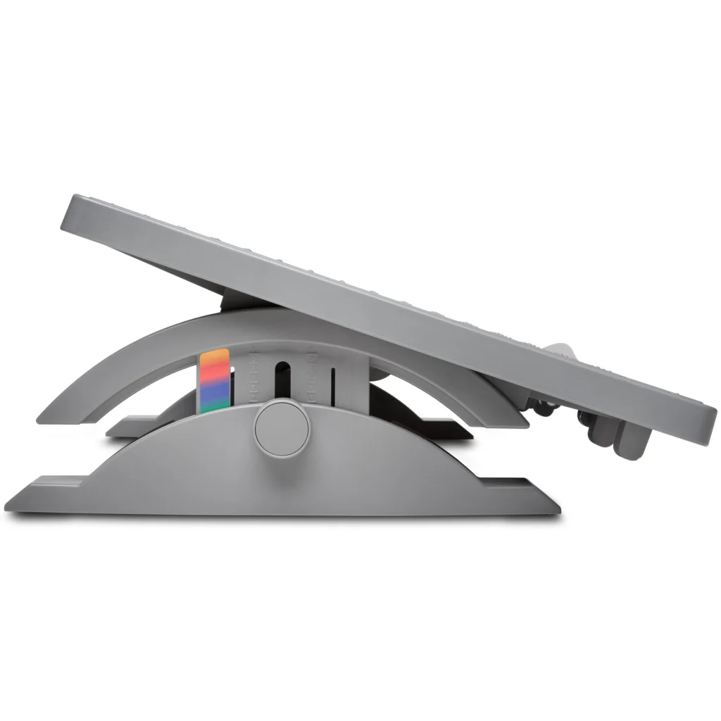 Imagen 9 de Apoya Pies Kensington SoleMate Pro, Ergonómico Ajustable Color Gris