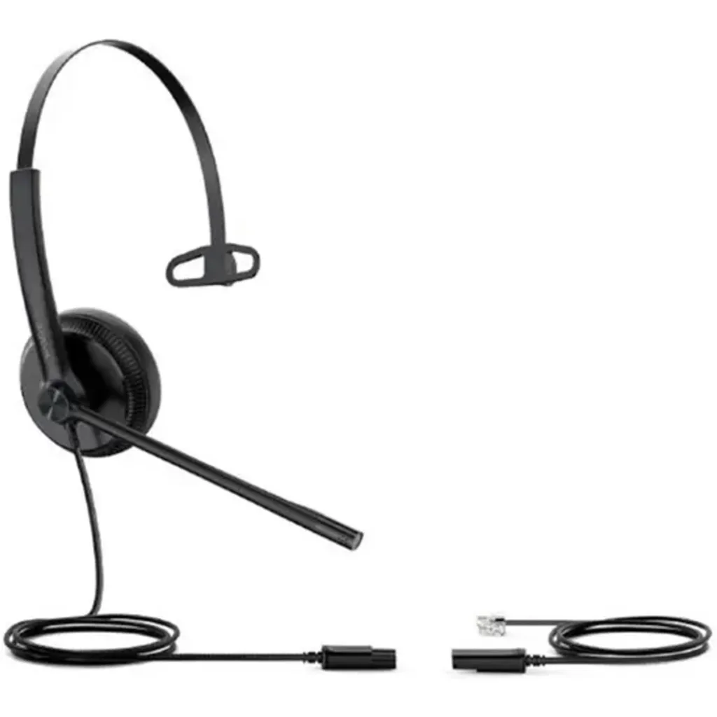Cintillo Yealink YHS34 Mono RJ9 Micrófono c/cancel. de ruido Diseño Ultraligero