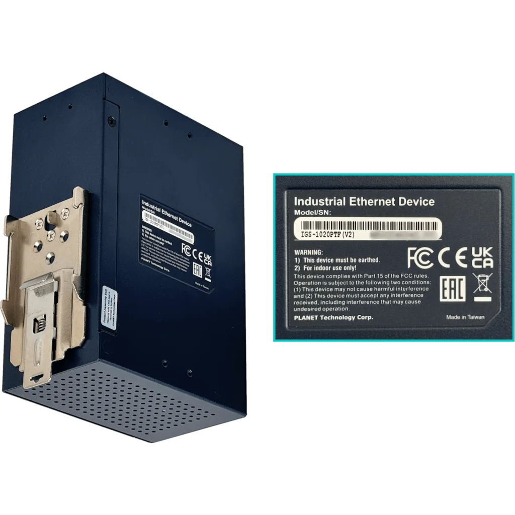 Imagen 1 de IP3Industrial Industrial 8-Port 10/100/1000T 802.3at PoE