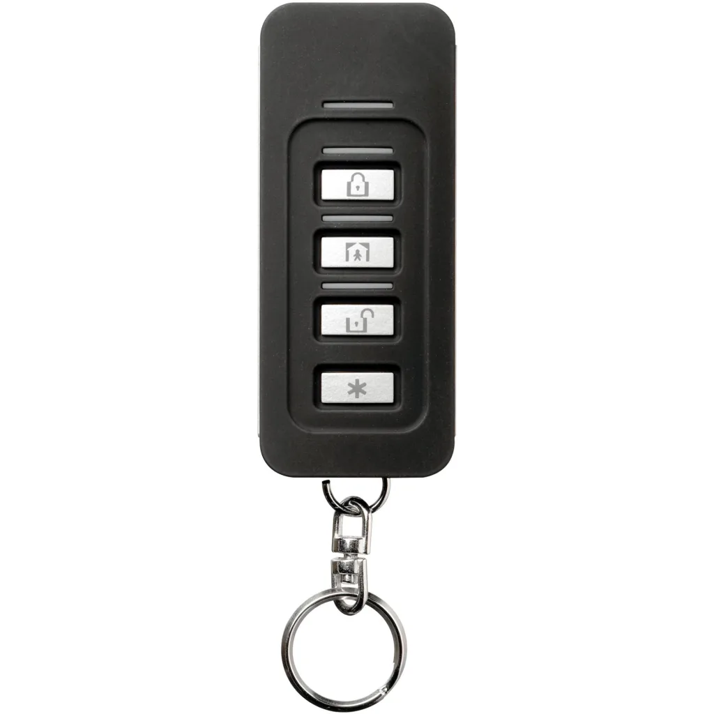 PG9929. Llavero DSC ambrico serie PowerG de cuatro botones.