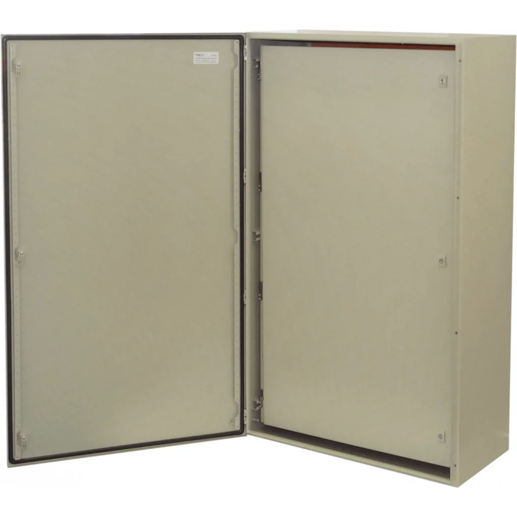 TIBOX 1400x800x400mm 3-chapas s/Llave Caja Metalica Tablero IP65 Beige