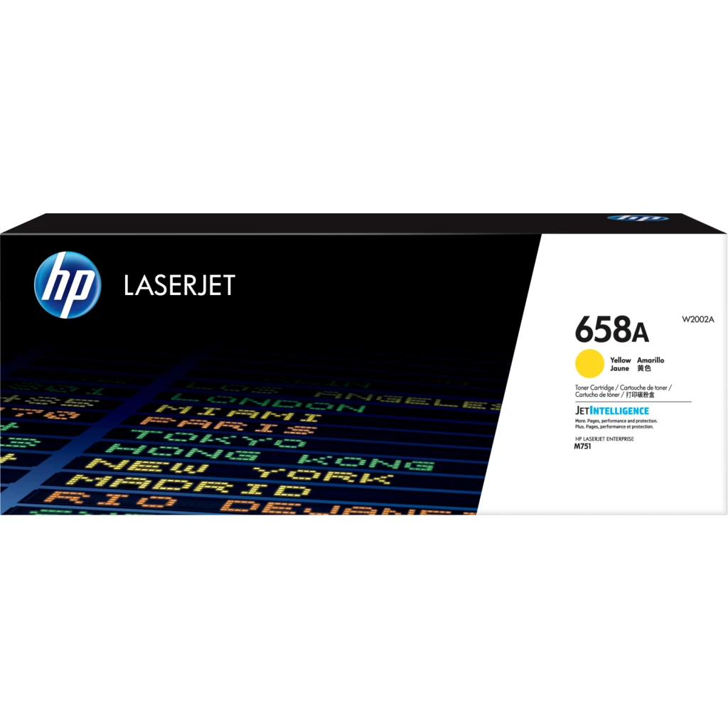 Toner HP 658A Amarillo  Compatible LaserJet M751dn/M751n, 6.000 Páginas