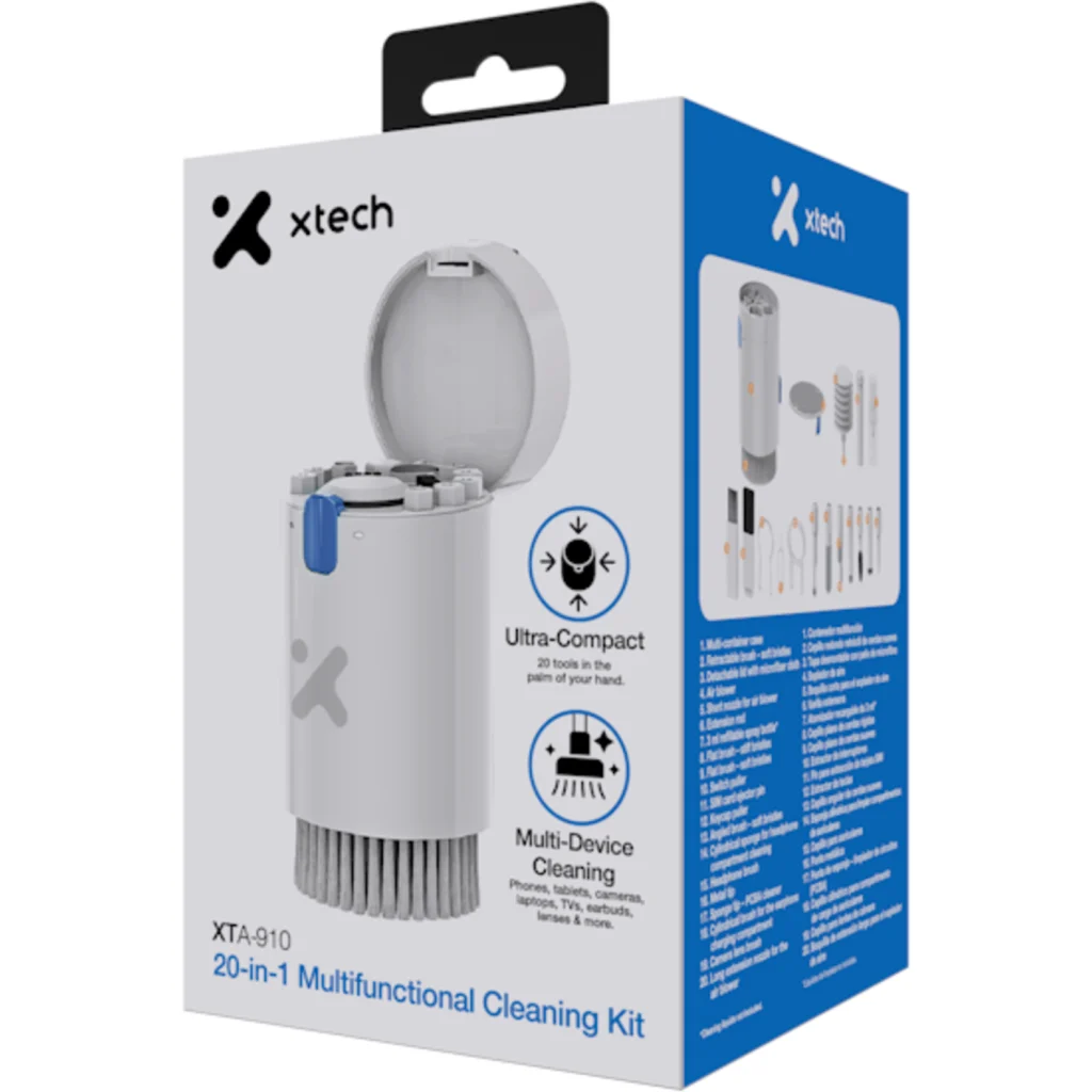 Imagen 10 de Xtech - 20-in-1 Multifunctional Cleaning Kit - XTA-910