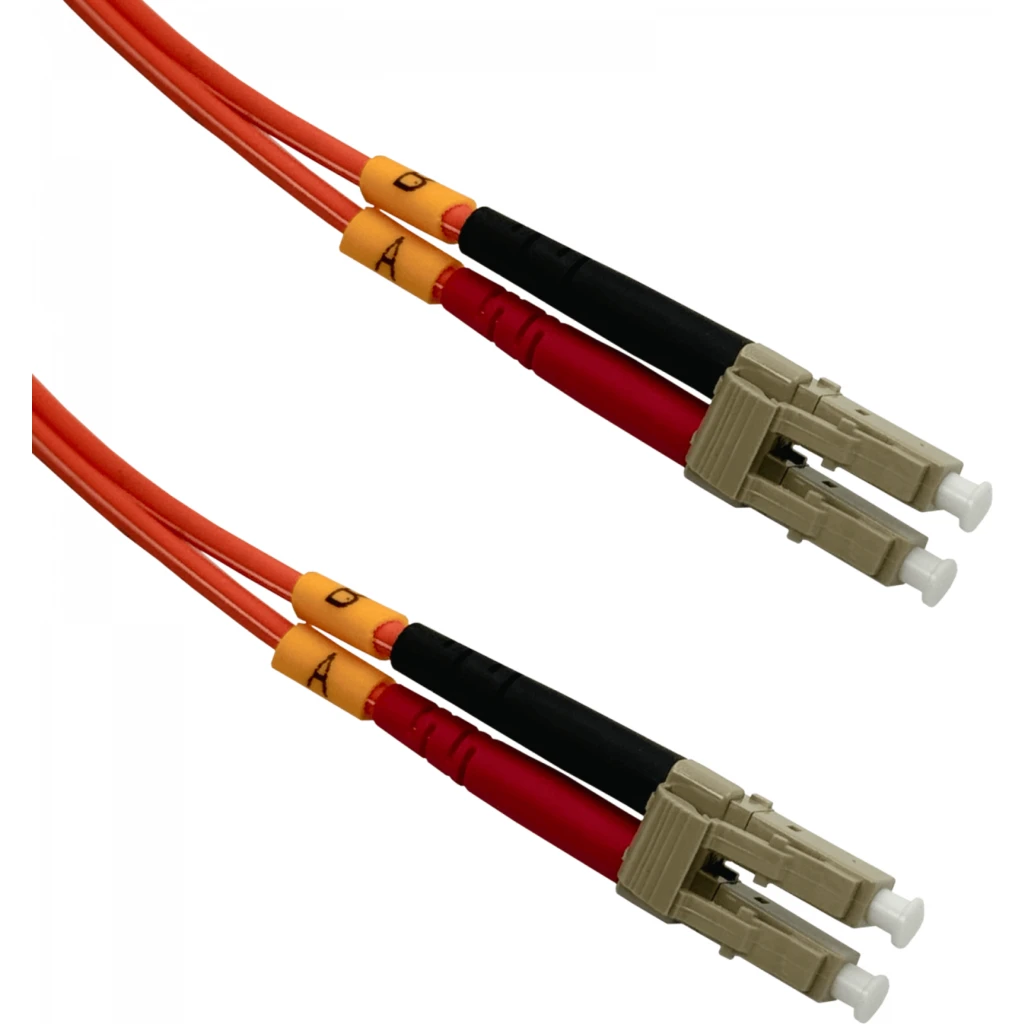 Imagen 1 de 5mt LC-LC OM1 MultiModo MM Duplex Jumper Fibra 62.5/125um LSZH