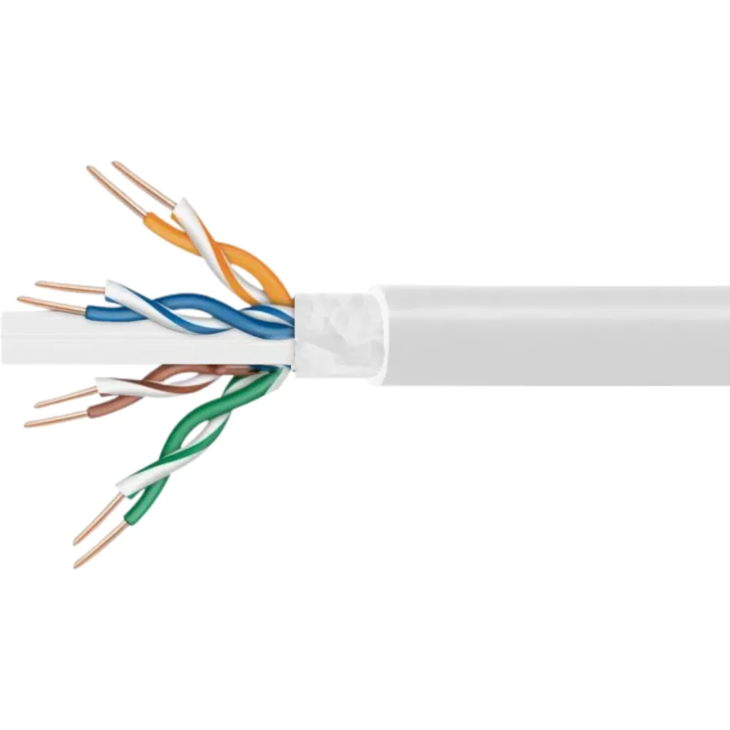 Imagen 3 de UBIQUITI CMR-UL1666 UTP Cat6A interior Blanco 305mt 23AWG Caja Cable