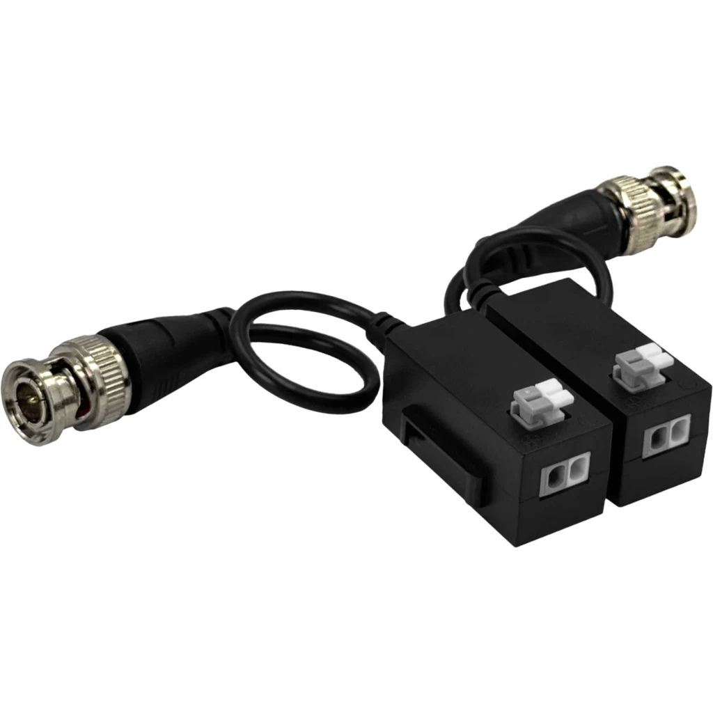 Imagen 3 de DAHUA 2MP Video Balun 1-Par Pin-Push CAT5E/6 Pasivo CCTV BNC-Macho