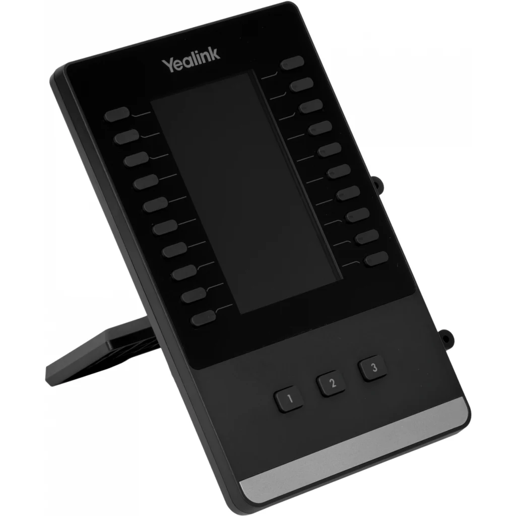 Imagen 1 de Módulo de expansión Yealink EXP-43 Pantalla 4.3" 20+3 teclas Adm 3 módulos