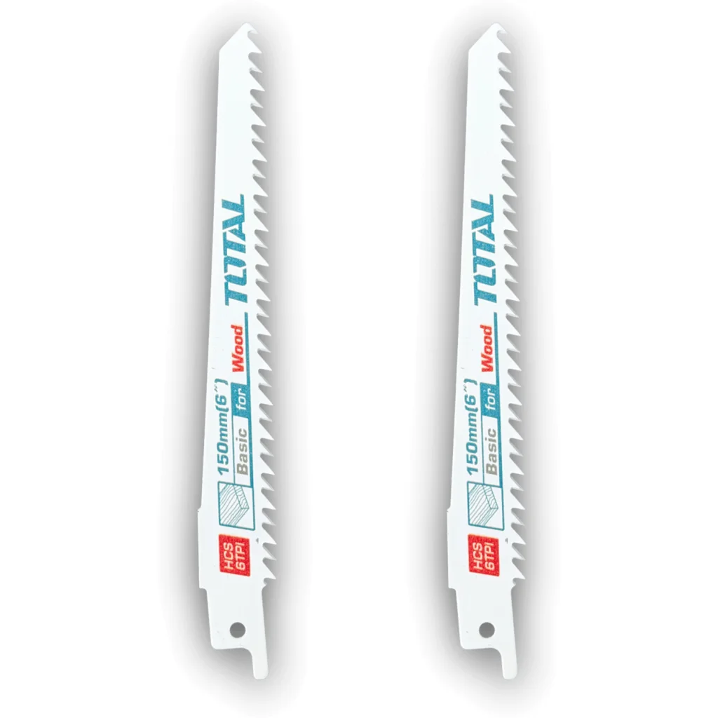 Imagen 1 de TOTAL Set de 2 Hojas de Sierra Sable para Madera 150mm TAC52644D