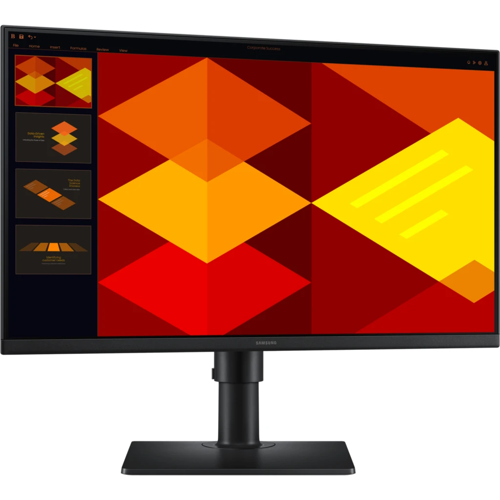 Imagen 10 de Monitor Samsung S40GD 24" FHD IPS 100Hz DP HDMI Altura ajustable y Pivoteable