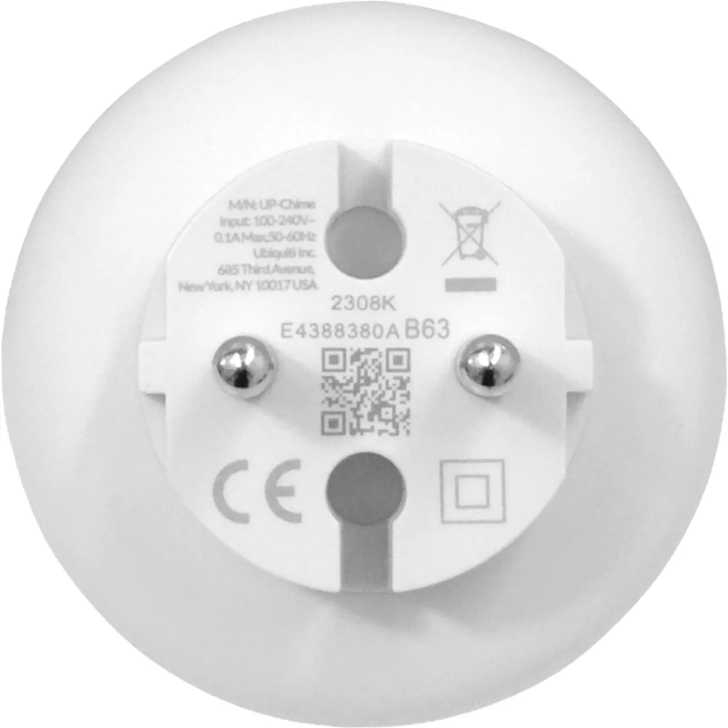 Imagen 5 de UBIQUITI UP-CHIME Campana adicional para Doorbell Doorbell-Pro WiFi 2,4Ghz 2dBi